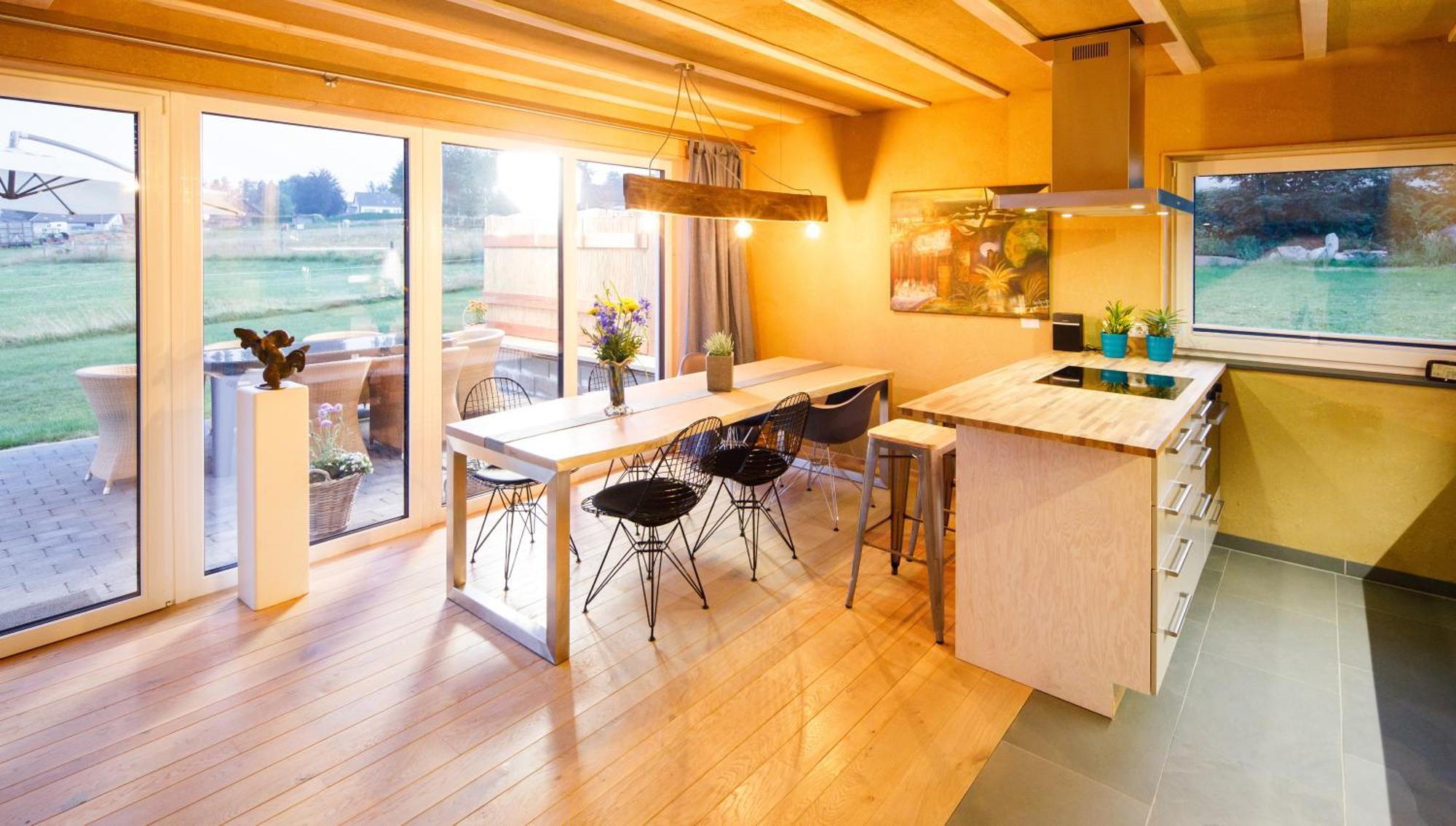 Appartement Blaues Haus à Montjoie Extérieur photo